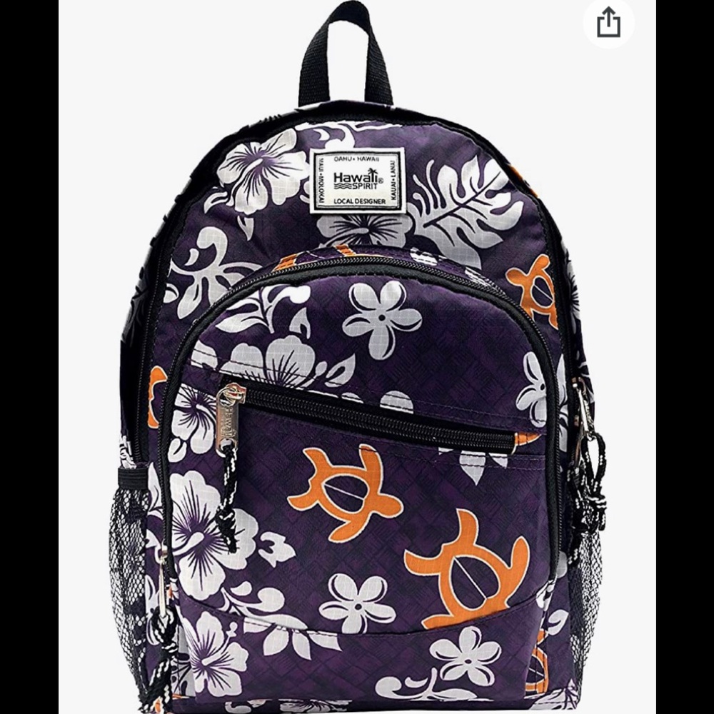 NWT Hawaii Print Small Backpack